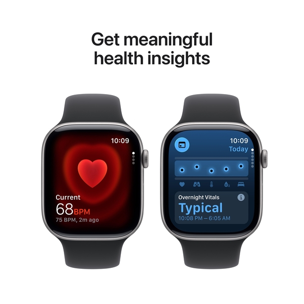 Apple Watch Series 11 GPS 42mm Space Grey Aluminium Case with Black Sport Band - M/L image 5