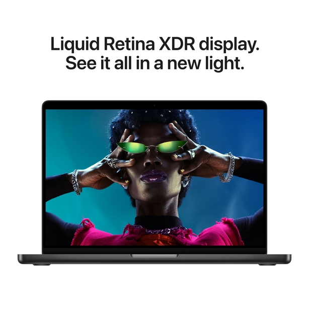 14-inch MacBook Pro: Apple M5 chip with 10_core CPU and 10_core GPU, 16GB, 1TB SSD - Space Black image 6